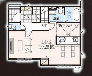 【間取り】 | 久喜市栗橋東9期　新築戸建　全2棟　1号棟　 | 1号棟