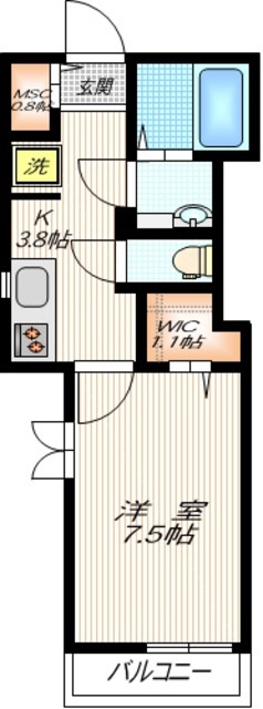 Ｃａｓａ　Ｆｅｌｉｚ　IIの間取り|間取り