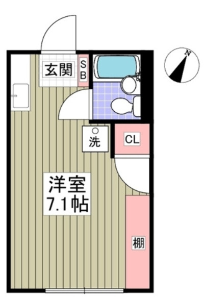 サンホワイトNの間取り