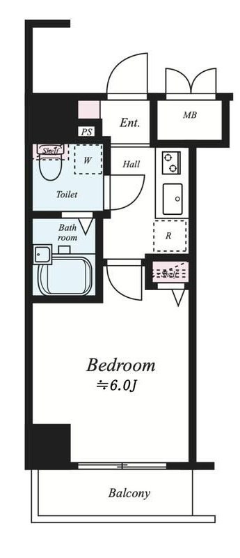 ファーストプレイス東向島の間取り|間取りです。