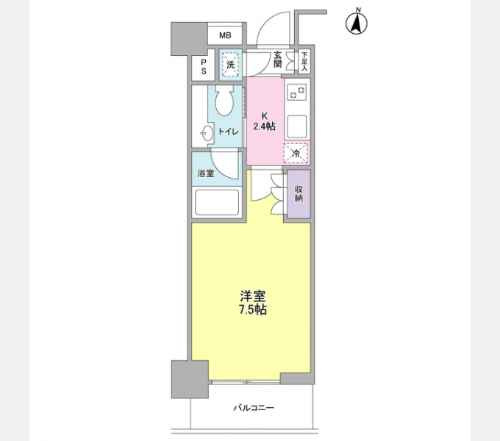 【間取り】 | ディアレンス池上南ＷＥＳＴ | 間取