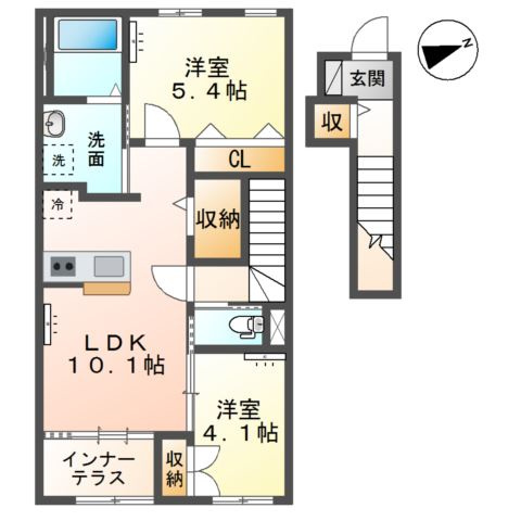 シリウスⅡの間取り
