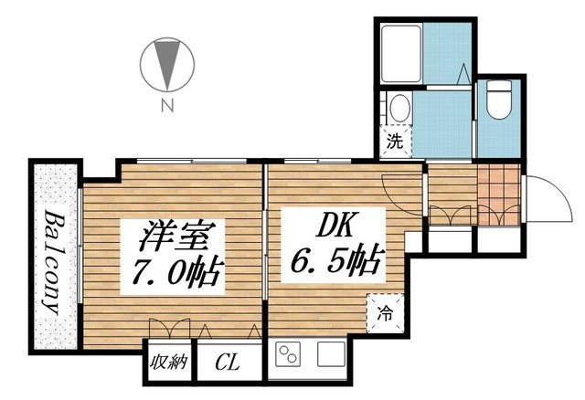 橘ビルの間取り