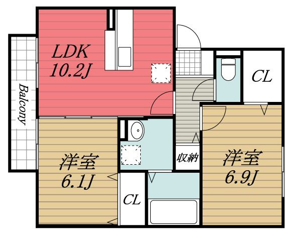 【間取り】