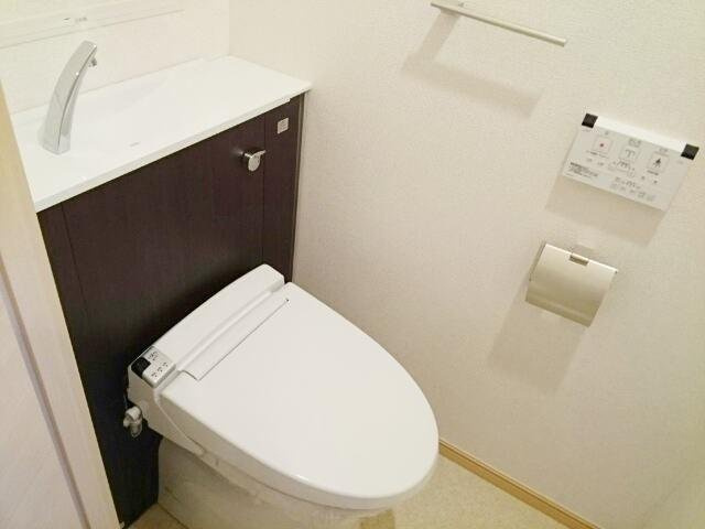 レユシール　エムのトイレ|トイレもきれいです