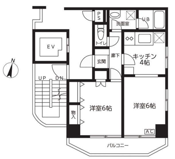 【間取り】 | シャルロッテ多摩川