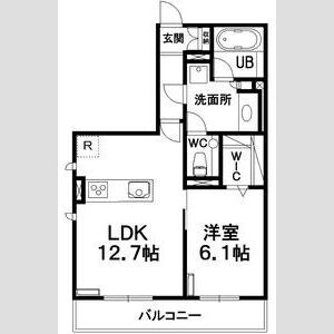 ヒルズレジデンシャルＤ21の間取り