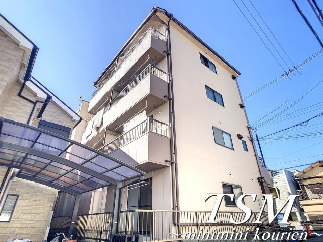三木ハイツの外観|別角度からの外観