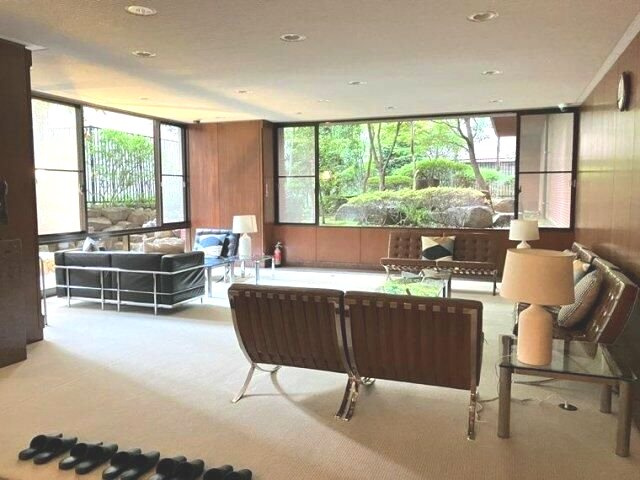 渋谷美竹ハイムのロビー|ロビーです