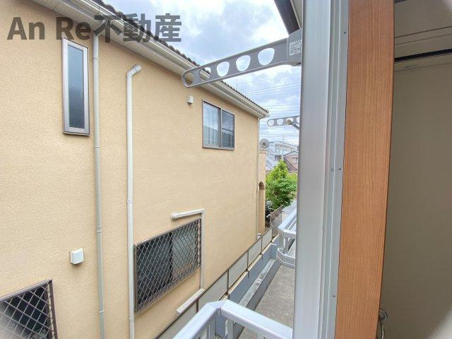 アネックス東川口のバルコニー