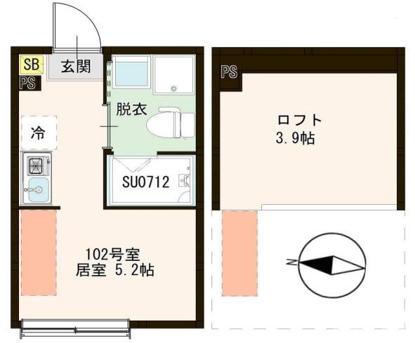 【間取り】 | Axis青砥