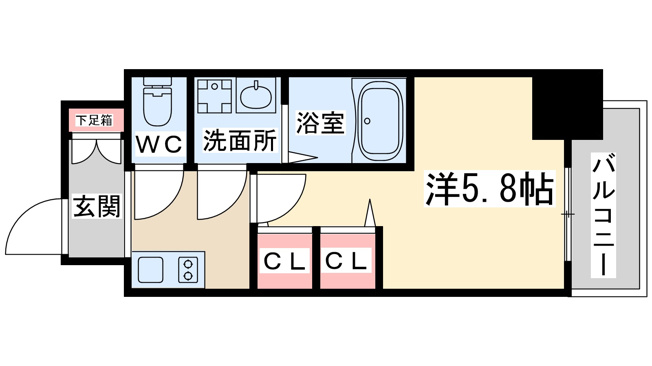 【間取り】 | サムティ梅田インターコア