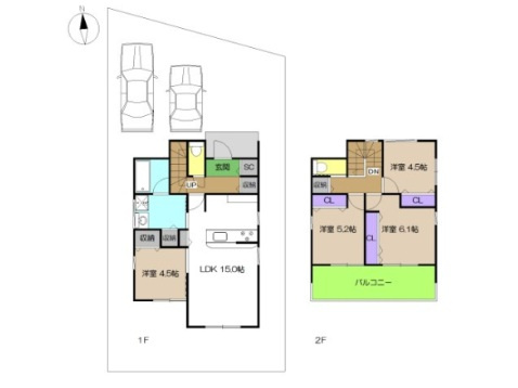 【その他】 | 売地　高知市愛宕町３丁目　＠32.05万 | 参考プラン