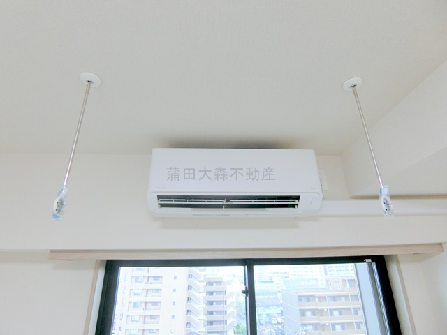 ルーブル本羽田の設備|エアコン　室内物干し