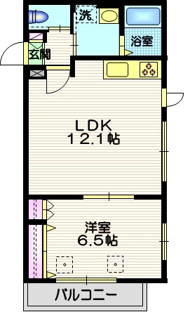 Ｍａｉｓｏｎ　Ｃａｍｅｌｌｉａ（メゾンカメリア）の間取り