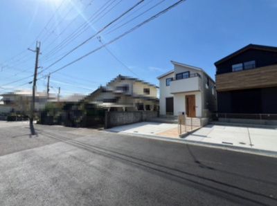 【前面道路含む現地写真】 | ひよどり台２丁目　新築戸建 | マリンホーム施工のお家です。
