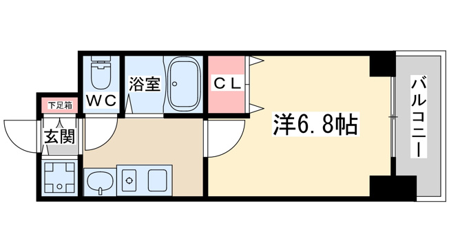 【間取り】 | ライジングコート梅田サンライズ