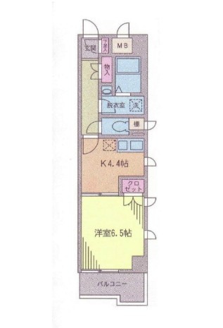 ロジェの間取り