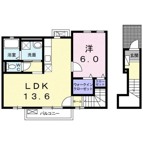 シャルマンヴィレッジ　Ｃの間取り