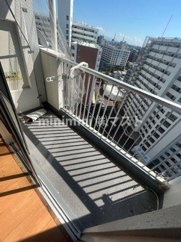 天保山第5コーポ一号棟のバルコニー|別号室参考写真