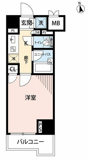 【間取り】 | ルーブル品川南大井弐番館
