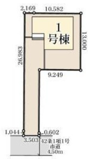 【区画図】 | 白岡市篠津　新築分譲住宅