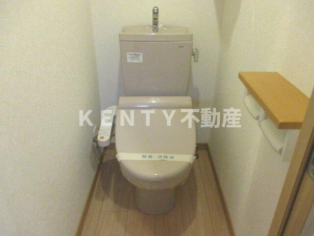 【トイレ】 | ルーブル品川南大井弐番館 | 清潔感のあるトイレです