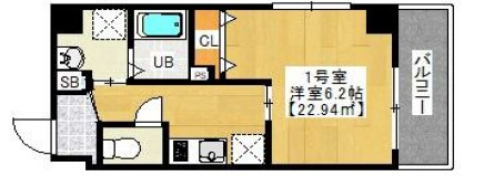 The Residence 船橋の間取り