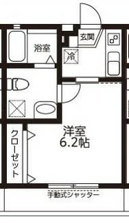 【間取り】 | カニス本八幡 | 間取りです。