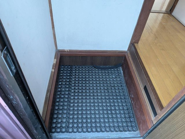 泉町綿貫様貸家Bの玄関|毎日通る玄関はこちらです