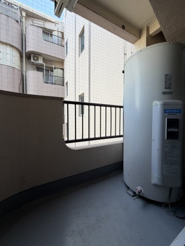 山洋コーポのバルコニー