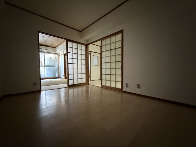 山洋コーポの寝室