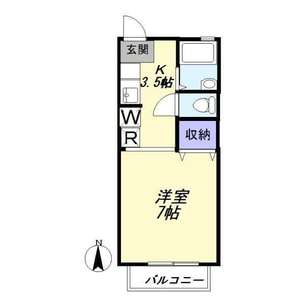 コトーＭＫハイツの間取り