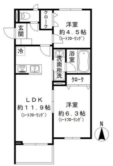 ＭＡＩＳＯＮ　ＤＥ　ＮＩＫＡＩＤＯの間取り