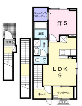【間取り】 | ビレッジベル | 間取図
