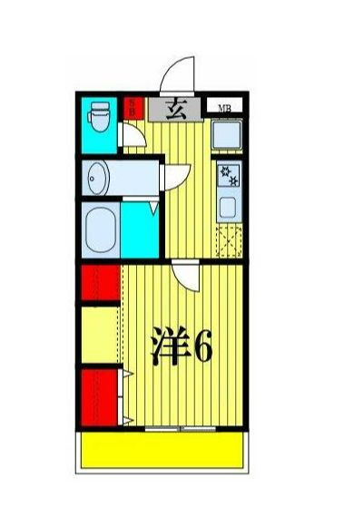 マリンパレス津田沼の間取り