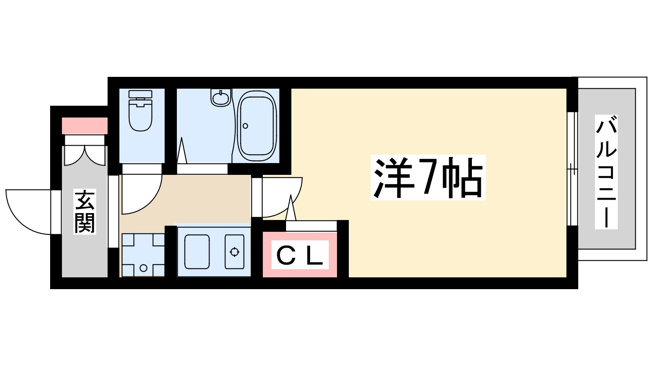 【間取り】 | エスリード新大阪第７