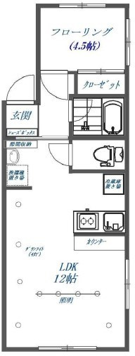 さくらフラッツの間取り