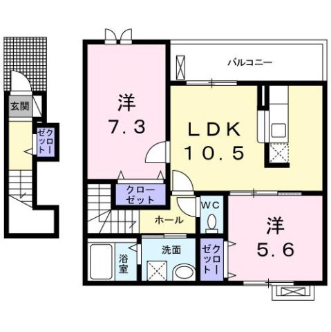 ビューテラスの間取り