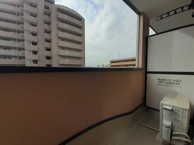 シャルム山本のバルコニー