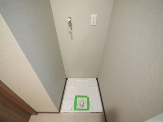 【設備】 | ルーチェ門真栄町 | 洗濯機置き場です