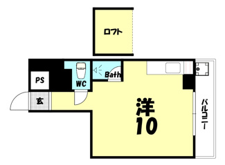 【間取り】 | 山麓ハイツ