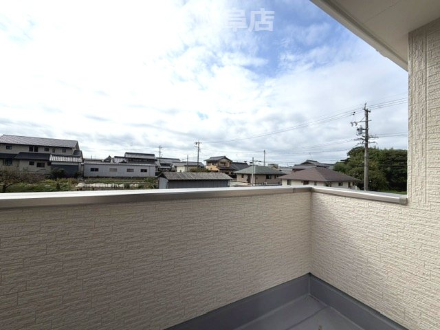 各務原市蘇原伊吹町新築建売限定1邸！お車ラクラク並列3台可能！蘇原第一小学校まで徒歩12分！のバルコニー|各務原市蘇原伊吹町新築建売限定1邸！お車ラクラク並列3台可能！蘇原第一小学校まで徒歩12分！