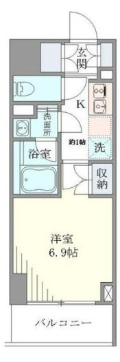プランドール水天宮の間取り|間取りです。