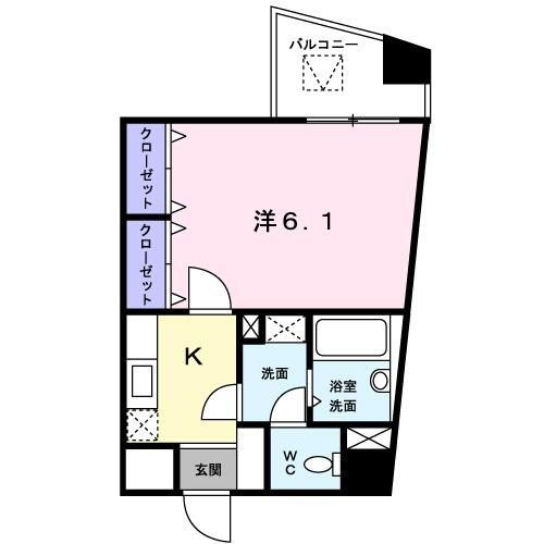 アベェニュー田園調布の間取り