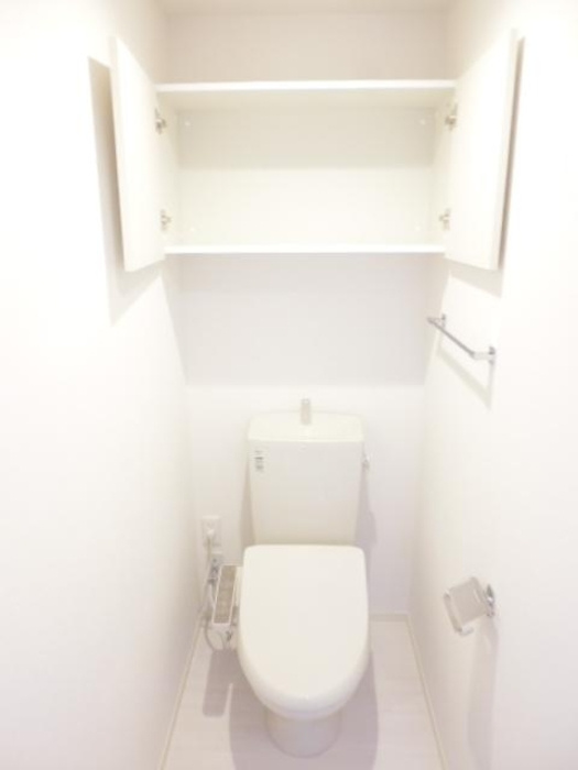 D-メゾン A棟のトイレ|コンパクトで使いやすいトイレです