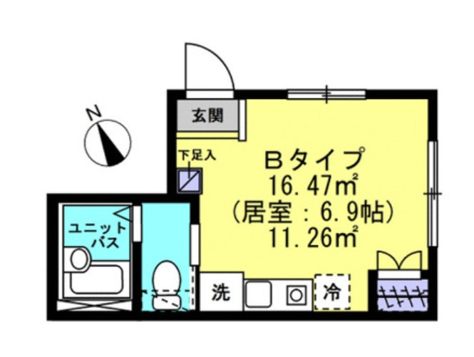 フェリオ本町の間取り