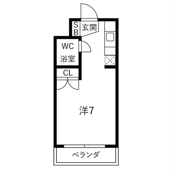 【間取り】 | コスモシティ88