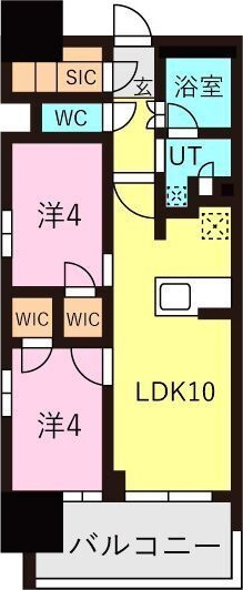 【間取り】 | オープンレジデンシア名駅南THECOURT