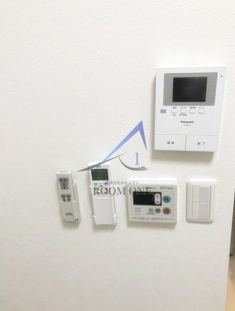 グランドセダー東陽町のセキュリティ|モニター付きインターホンです。